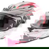 AGV K3 SV Izumi White Pink Full Face Motorcycle Helmet Front Left                                                                                                                                                                                              