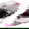 AGV K3 SV Izumi White Pink Full Face Motorcycle Helmet Open With Sun Visor                                                                                                                                                                                     