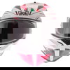 AGV K3 SV Izumi White Pink Full Face Motorcycle Helmet Front                                                                                                                                                                                                   