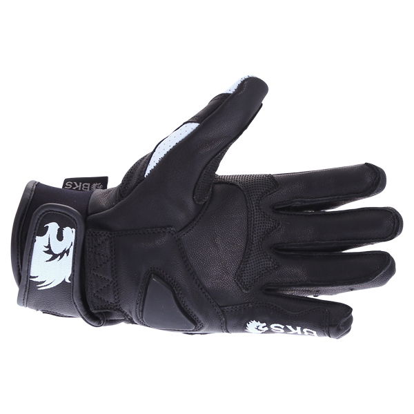 BKS 103 Circuit Gloves Black White Mens - M