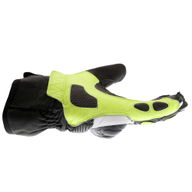 A07-18 Street Gloves Black White Fluo Yellow