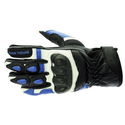 A07-18 Street Gloves Black White Blue