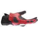 A07-18 Street Gloves Black White Red