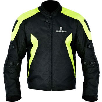 Spartan J17S Short Jacket Black Fluo Mens - XL