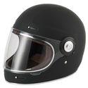 V135 Retro Helmet Matt Black