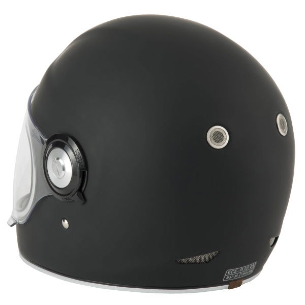 Vcan V135 Retro Helmet Matt Black M (57-58 cm)