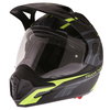 Frank Thomas FTAS001 Adventure Sport Helmet Matt Black Yellow XS (54 cm)