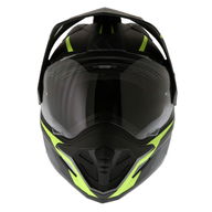 FTAS001 Adventure Sport Helmet Matt Black Yellow