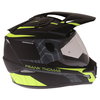 Frank Thomas FTAS001 Adventure Sport Helmet Matt Black Yellow XS (54 cm)