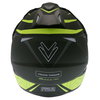 Frank Thomas FTAS001 Adventure Sport Helmet Matt Black Yellow XS (54 cm)