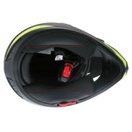 FTAS001 Adventure Sport Helmet Matt Black Yellow