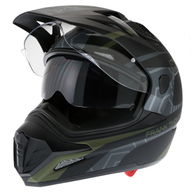 FTAS001 Adventure Sport Helmet Matt Black Green