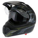 FTAS001 Adventure Sport Helmet Matt Black Green