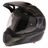 Frank Thomas FTAS001 Adventure Sport Helmet Matt Black Green XS (54 cm)