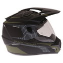 FTAS001 Adventure Sport Helmet Matt Black Green
