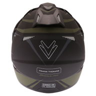 FTAS001 Adventure Sport Helmet Matt Black Green