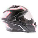 Stunt Blade Helmet White Black Red