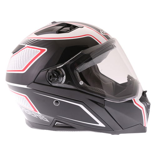 Caberg Stunt Blade Helmet White Black Red S (55-56 cm)