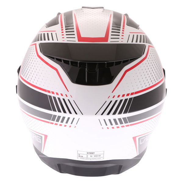 Caberg Stunt Blade Helmet White Black Red S (55-56 cm)