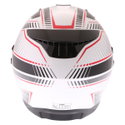 Stunt Blade Helmet White Black Red