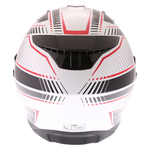 Caberg Stunt Blade Helmet White Black Red S (55-56 cm)