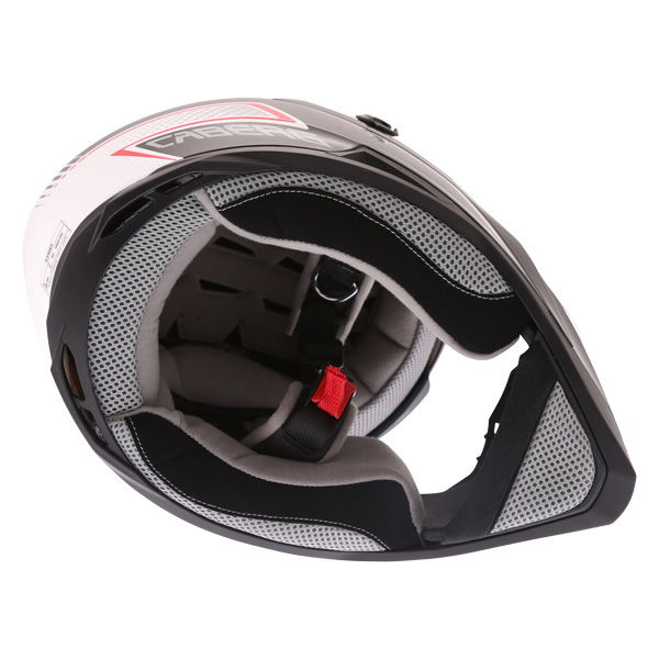 Caberg Stunt Blade Helmet White Black Red S (55-56 cm)