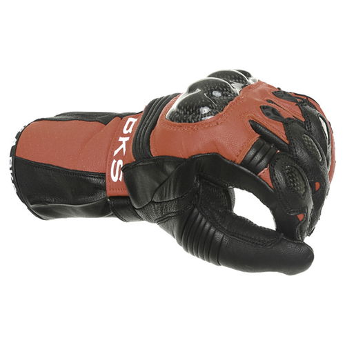 BKS Fury Glove Black Red Mens - M