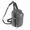 Kappa 2ltr Dark Grey Leg Bag                                                                                                                                                                                                                                   