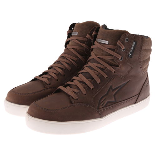 Alpinestars J-6 Waterproof Shoe Brown Mens - 11