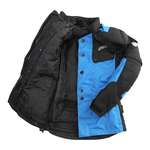 IXS Explorer 2 Jacket Black Blue Kids - 2XS