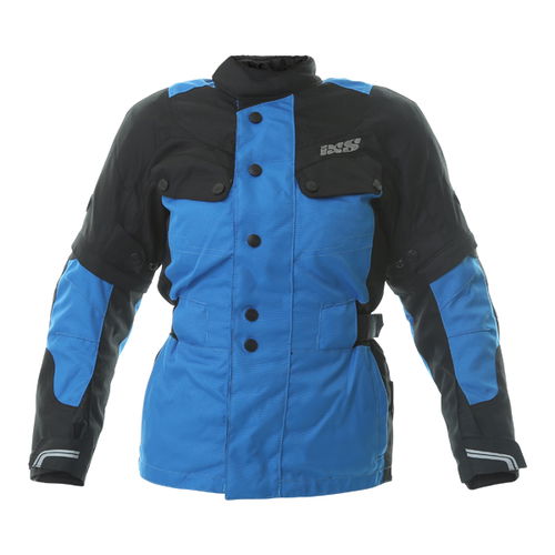 IXS Explorer 2 Jacket Black Blue Kids - 2XS