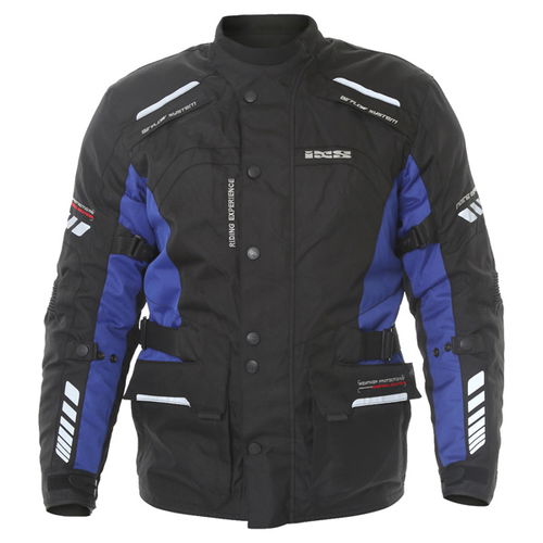 IXS Tornado Jacket Black Blue Mens - XS