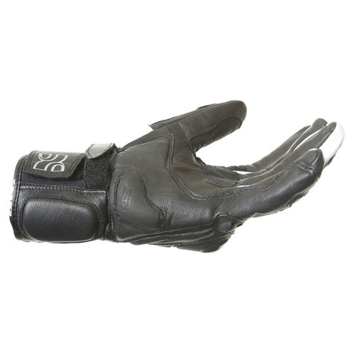 IXS Cube Gloves Black White Mens - XS