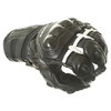 IXS Cube Gloves Black White Mens - XS