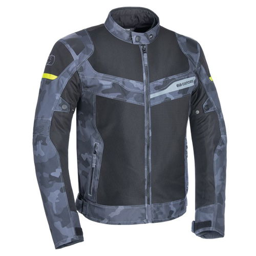 Oxford Products Dakar D2D Air MS Jacket Grey Camo No Size