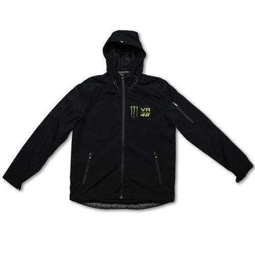 VR46 Monster Wind breaker Jacket Black Mens - M