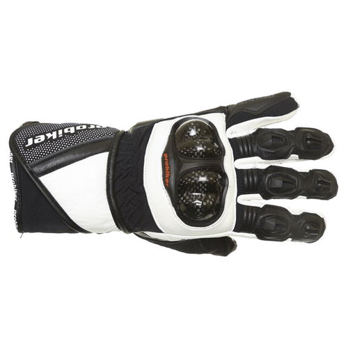 Probiker PRX-12 Gloves White Black Mens - S