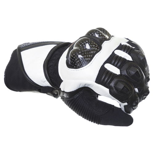 Probiker PRX-12 Gloves White Black Mens - S