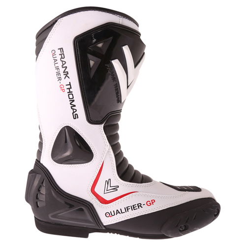 Frank Thomas Qualifier GP Boots Black White Mens - 7 - EU 41