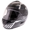 IXS HX444 Angle Helmet Black White Silver XS (53-54 cm)