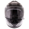 IXS HX444 Angle Helmet Black White Silver XS (53-54 cm)