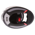 HX444 Angle Helmet Black White Silver