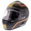 IXS HX444 Classic Helmet Matt Black Orange XS (53-54 cm)