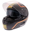 IXS HX444 Classic Helmet Matt Black Orange XS (53-54 cm)