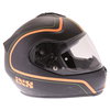 IXS HX444 Classic Helmet Matt Black Orange XS (53-54 cm)
