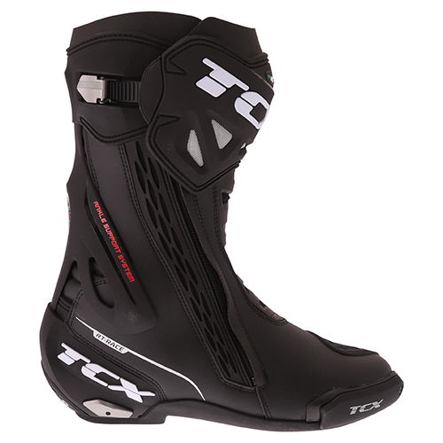 TCX RT-Race Boots Black Mens - 8 - EU 42