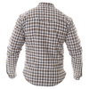 Oxford Products Kickback Checker Shirt Khaki White Mens - S