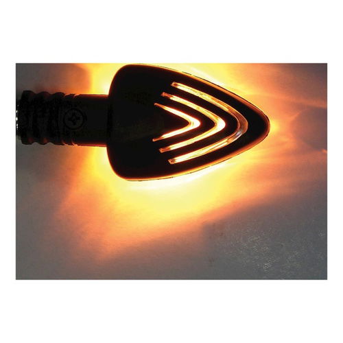 Bike It Arrow Motorcycle Indicator Lit                                                                                                                                                                                                                         