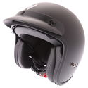 DV37 Open Face Helmet Matt Black