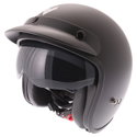 DV37 Open Face Helmet Matt Black